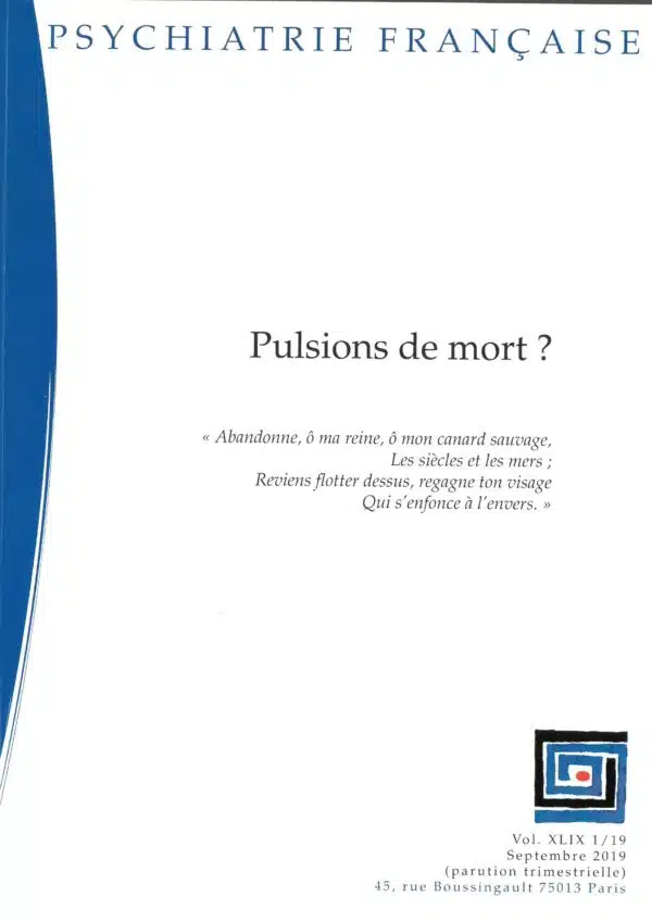 1/19 : Pulsions de mort