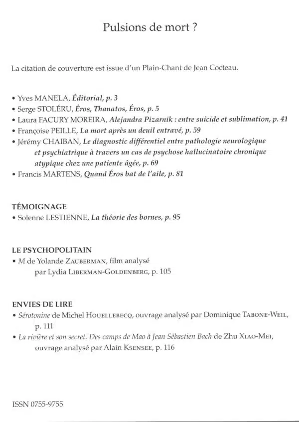 1/19 : Pulsions de mort – Image 2