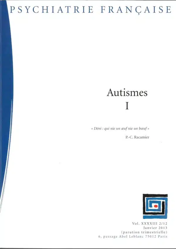 2/12 : Autisme I
