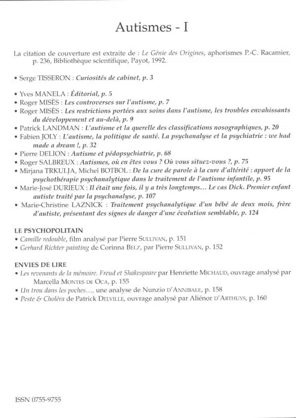 2/12 : Autisme I – Image 2