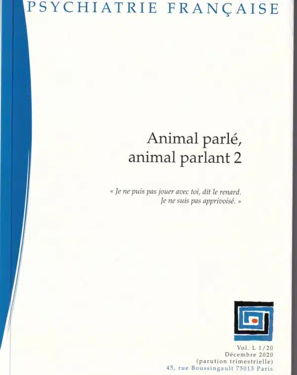 1/20 Animal parlé Animal Parlant 2