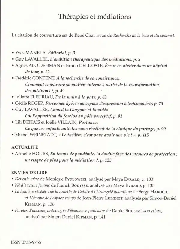 3/20 Thérapies et médiations – Image 2